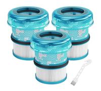 Filtro HEPA para aspiradoras Dyson V16 Piston Animal, filtro de repuesto para aspiradora Dyson V16 Piston Animal Submarine Ds60 Wet & Dry, 3 filtros, 1 cepillo de limpieza