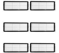 Filtro HEPA para Roborock Qrevo S/Qrevo Curve/Qrevo Pro/Qrevo Plus/Qrevo MaxV/Qrevo Edge Robot Aspirador Filtro de repuesto Accesorios Filtros Filtros Accesorios Filtros 6 Unidades