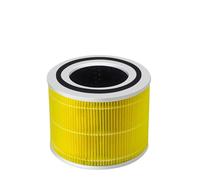 Filtro HEPA PM2.5 compatible con Levoit, filtro de carbón activado Core 300, filtro purificador de aire(Yellow)