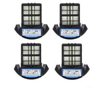 Filtro HEPA pre-motor para Hoover 440005573 PP reutilizable (4 piezas) | Captura polvo fino, caspa de mascotas; mejora la calidad del aire interior; tela no tejida reutilizable; se adapta al modelo