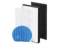 Filtro HEPA UZ-HD4HF Filtro De Carbono UZ-HD4DF Purificador De Aire, Compatible Con Sharp UA-HD40E-L UA-HD40E-T UA-HD50E-L UA-HD50E-T UA-HG40E-L(Blue)
