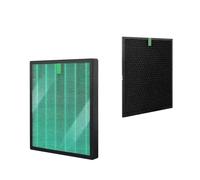 Filtro HEPA Y De Carbón Activado De Repuesto, Compatible Con Purificadores De Aire Coway AP-1516D, AP-1207BH Y APM-1516E.