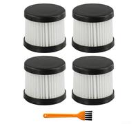 Filtro Heppa de repuesto para Karcher CVH 2 / CVH 2 Premium/CVH 3 / CVH 3 PLUS, lavable grado HEPA H13 e filtración del 99,97%, paquete de 2/4 (paquete de 4)