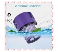 Filtro HHTL De 3 Piezas Compatible Con Aspiradoras Dyson V10 Y SV12 Cyclone Animal Absolute Total Clean, Accesorios Y Piezas De Repuesto.