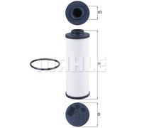 Filtro hidráulico, cambio automático KNECHT HX 186D