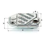 Filtro hidráulico de la caja de cambios Cartucho filtrante H 1914/1 KIT