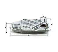 Filtro hidráulico de la caja de cambios Cartucho filtrante H 2014 n KIT