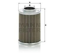 Filtro hidráulico de la caja de cambios Cartucho filtrante H 710/1 n MANN-FILTER