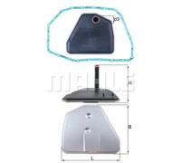 MAHLE ORIGINAL HX 164D Filtro hidráulico, transmisión automática