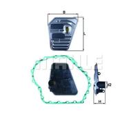 Filtro hidráulico de la caja de cambios Cartucho filtrante HX 167D MAHLE