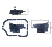 Filtro hidráulico de la caja de cambios Cartucho filtrante HX 234D KNECHT