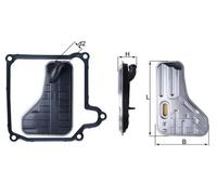 Filtro hidráulico de la caja de cambios Cartucho filtrante HX 264D MAHLE