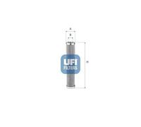 Filtro hidráulico de la dirección 83.044.00 UFI