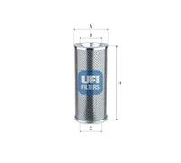 UFI Filters Filtro, sistema hidráulico operador (Ref: 83.086.00)