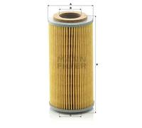Filtro hidráulico de la dirección H 804 t MANN-FILTER para AUSTIN TRIUMPH SKODA