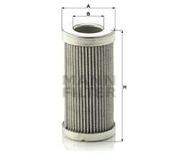 MANN-FILTER Filtro hidráulico HD 57/1 – Off-Highway, filtración máxima, calidad OE