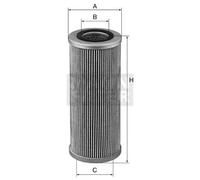 Filtro hidráulico de la dirección HD 952/9 MANN-FILTER
