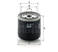 Filtro hidráulico MANN-FILTER W 920/7