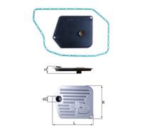 Filtro hidráulico, transmisión automática KNECHT HX 268D para A8 D2 6 2001-