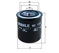 Filtro hidráulico, transmisión automática MAHLE HC 113 para T 15.607 2004-