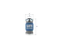 Filtro hidráulico UFI 85.152.00