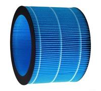 Filtro humidificador H30 de purificación de doble capa, estructura dividida PM2.5 y HEPA captura de partículas de cal y absorción de impurezas, 20 x 20 x 20 cm, color azul, apto para modelos H30 para