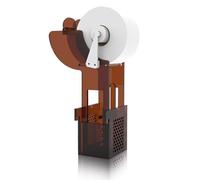 Filtro interno de acuario para eliminación de heces, filtro de separación automática en húmedo/seco con control inteligente para tanques de agua dulce y salada