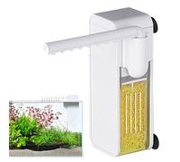 Filtro interno del acuario: filtros de acuario multifuncionales silenciosos: accesorios de filtro de oxigenación de agua con tamaño compacto para peces bomba de filtro de agua sumergible marina con su