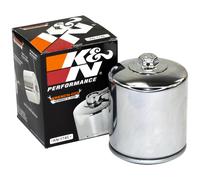 Filtro K&N Cromo KN-174C para Harley-Davidson V-Rod 1250 1130 Street Barra
