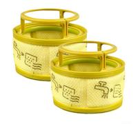 Filtro lavable compatible con LG para CordZero para A9S A9CX para unidades de aspiradora y ADQ75807101 número de pieza para filtración mejorada (paquete de 2)