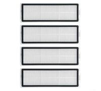 Filtro lavable de repuesto para aspiradora Mijia M40S y OV31CN Kit de filtro HEPA 4 PCS Blanco
