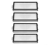 Filtro lavable de repuesto para Roborock para aspiradora robot QREVO Curv/2/Flow, captura de polvo de alta eficiencia para pelo de mascotas y fácil instalación, paquete de 2 (juegos trimestrales)