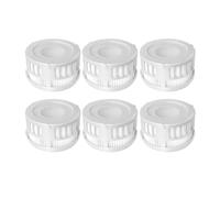 Filtro lavable de repuesto y paños de fregona, compatibles con Xiaomi K10 Pro/G11/MJWXCQ05XY, accesorios for aspiradoras robot.(6 Filter)