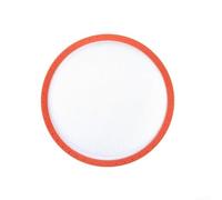 Filtro lavable para cilindro compacto VAX Power para limpiador VAC modelo CCMBPCV1P1 de 150 mm, reutilizable, captura de polvo, estilo HEPA, accesorio naranja y blanco para 95 VA