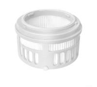 Filtro lavable para Xiaomi para mi para k10 Pro, filtro HEPA reutilizable para aspiradora Xiaomi para k10 Pro, filtro de repuesto para Xiaomi para mi k10 Pro Easy Clean plástico blanco