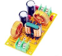 Filtro LC de entrada CC para sistemas de audio de vehículos reduce la interferencia electromagnética con LC de doble etapa y diseño de modo común (10 A)