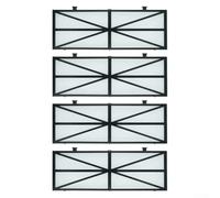 Filtro limpiador de piscina para Dolphin 9991407R4 compatible con modelos M400 M500, soporta robot de piscina capturando suciedad fina y desechos (4 piezas)