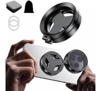Filtro magnético antirreflejos para teléfono, CPL de 52 mm + filtro de cámara polarizador y estrella, accesorio de lente magnético portátil plegable HD para iPhone, Samsung y Android (2)
