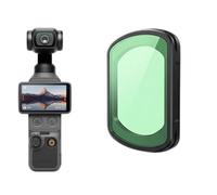 Filtro magnético para DJI Osmo Pocket 4, CPL negro 1/4 niebla UV, anti contaminación lumínica, gran angular, accesorios de lente de vidrio óptico HD/revestimiento múltiple (filtro UV)