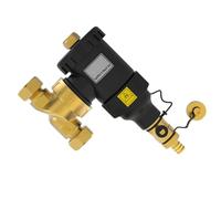 Filtro magnético para radiadores | Filtración para montaje en pared con rosca DN20 y DN32 - Separador magnético de lodos | Para la limpieza de depósitos de cal y sedimentos para calefacción central y