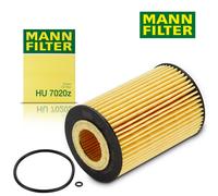 MANN-FILTER HU 7020 z Filtro de aceite - para Automóviles + Vehículos de transporte