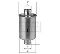 FILTRO MANN Filtro Hidráulico Transmisión Automática Filtro Atornillado W 79/2