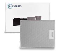 Filtro metálico AllSpares para campanas extractoras, apto para ATAG ETNA Pelgrim