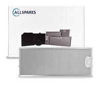 Filtro metálico AllSpares para campanas extractoras, apto para ATAG ETNA y Pelgr