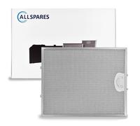 Filtro metálico AllSpares para campanas extractoras, apto para ETNA ATAG y Pelgr