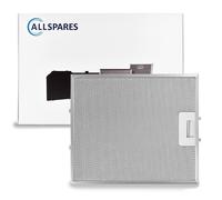 Filtro metálico AllSpares para campanas extractoras compatible con Novy 508-9008