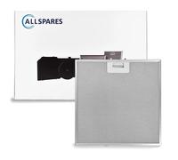 Filtro metálico AllSpares para campanas extractoras, apto para Whirlpool e I.KE.