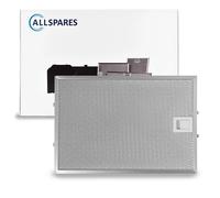 Filtro metálico AllSpares para campanas extractoras, compatible con Bosch, Sieme
