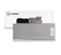 AllSpares filtro metálico para campanas extractoras compatible con Bosch, Siemens, Neff y Constructa 00352813/352813 (445 x 175 x 9 mm)