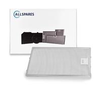 AllSpares filtro metálico 435204/00435204 compatible con Bosch, Neff, y Siemens (350 x 165 x 5 mm)
